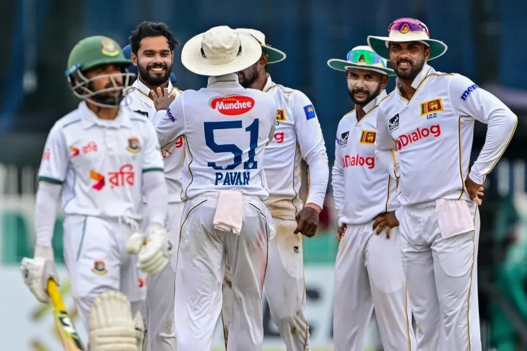Sri Lankan team moves towards series victory