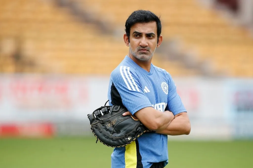 Coach Gambhir returns home