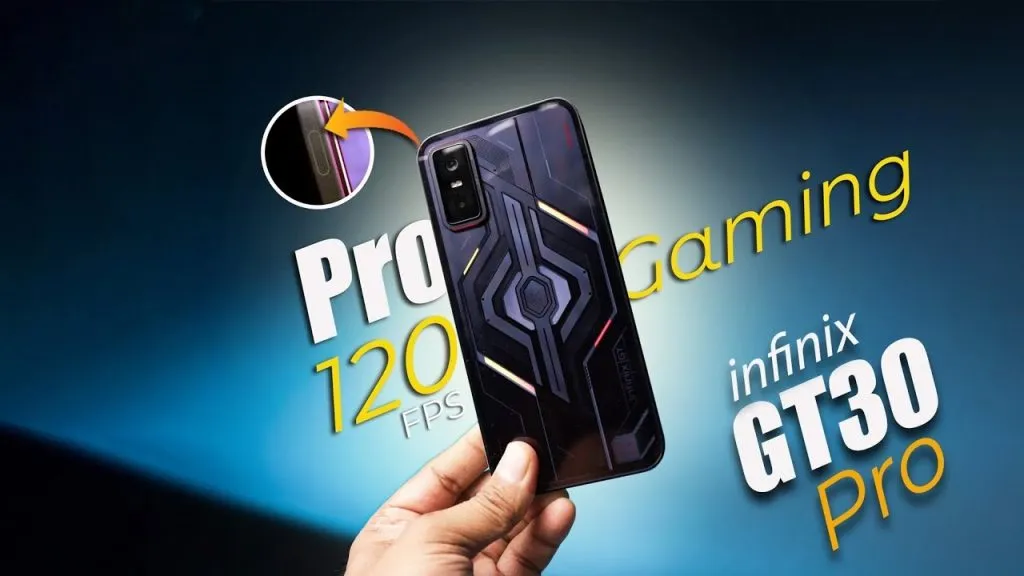 Infinix GT30 Pro gaming smartphone in the market