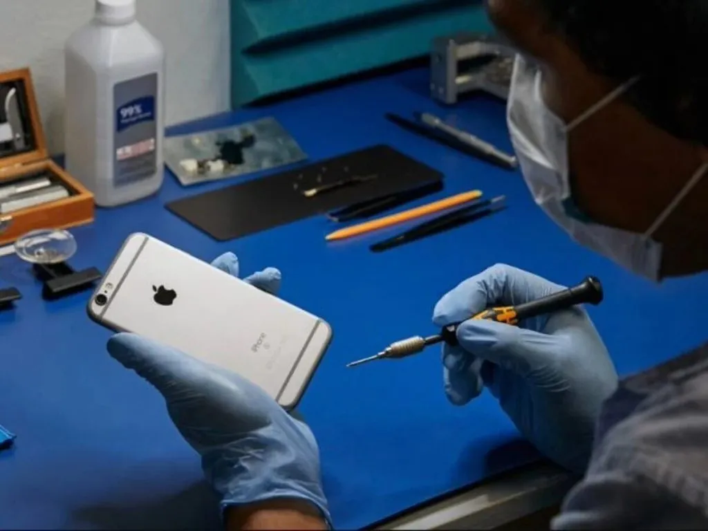 iPhone repair work to Tata