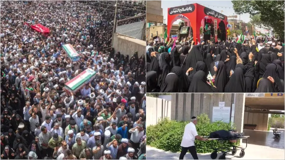 Three Iranian military commanders killed in Israeli strike