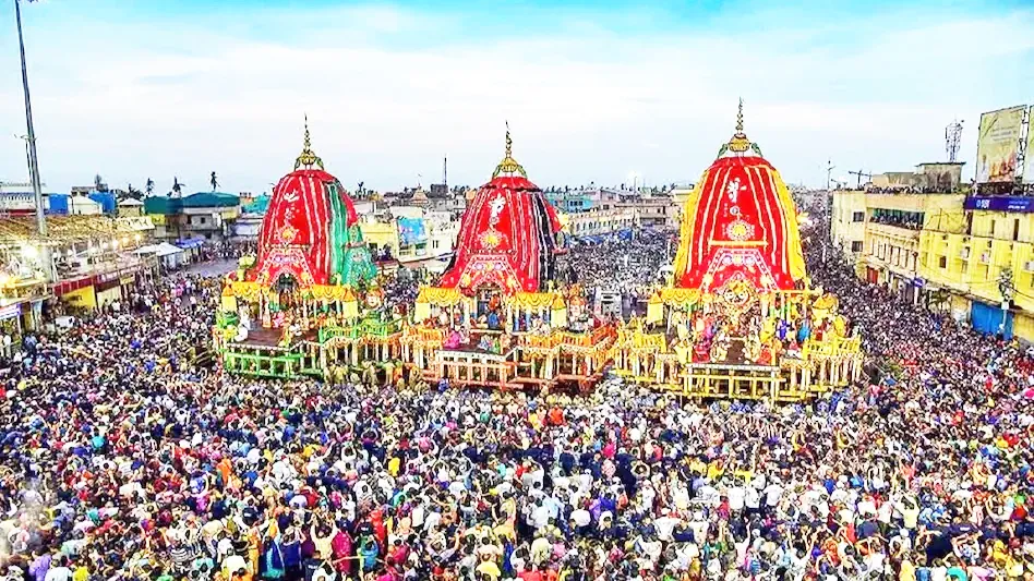 Arrival of Lord Jagannath in Gundicha