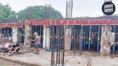 Karveer Tehsil Building : करवीर तहसील इमारतीचे काम कासवगतीने, ठेकेदाराचा दावा काय? ground floor slab delayed due to change kolhapur tensil building