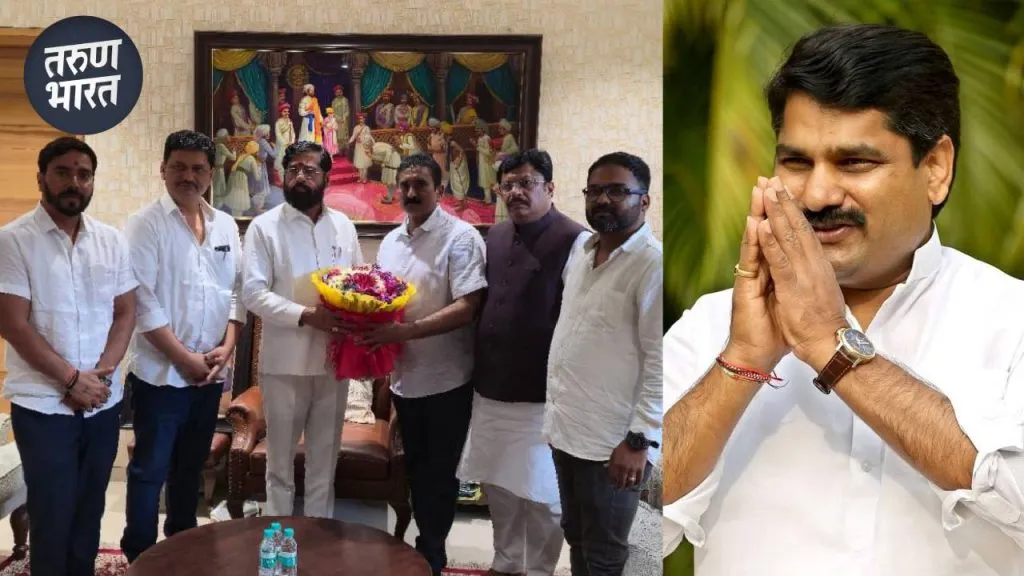 Sharangdhar Deshmukh : कोल्हापुरात कॉंग्रेसला खिंडार, माजी नगरसेवक करणार शिंदे सेनेत प्रवेश Deshmukh meet Prakash Abitkar Rajesh Srirasagar eknath shinde