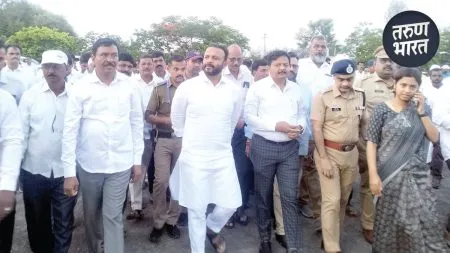 Ashadhi Wari 2025: श्री ज्ञानेश्वर महाराज पालखी मार्गाची पहाणी करताना मंत्री गोरे म्हणाले… Every department meticulous planning to ensure that Warkaris