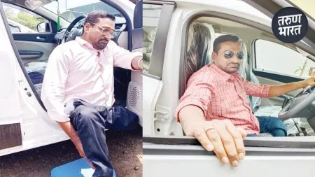 Kolhapur News: अपंग असूनही गाडीचे स्टेअरिंग हातात, मनाने चालायला शिकलेल्या जिद्दी ‘इलियास बागवान’ यांची कहाणी! young people need to look up to Bagwan and build their careers