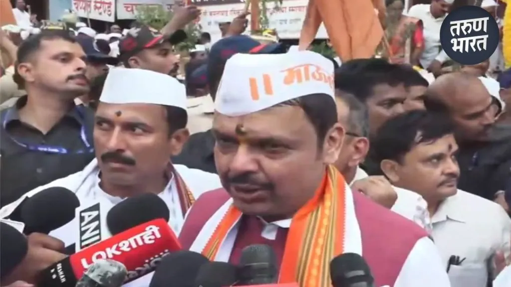 attended palanquin procession Jagadguru Sant Tukaram Maharaj