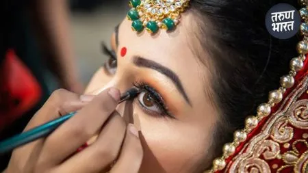Bridal-Groom Makeup: वधुवरांच्या मेकअपवर हजारोंचा खर्च, काय आहे आपली पारंपरीक मेकअप पद्धत? these ceremonies several days, involve many rituals and traditions.