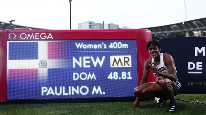 Paulino, Cherotic shine in Paris Diamond League