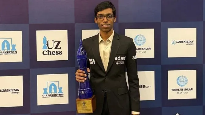 Praggnanandhaa wins UzChess Cup title