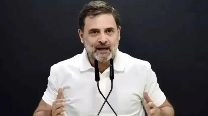 Rahul Gandhi criticizes BJP-RSS on language issue