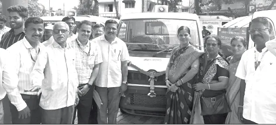 Six gram panchayats to receive CNG garbage collection vehicles