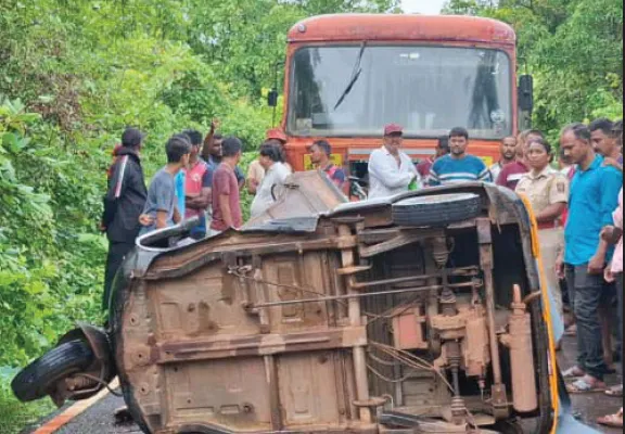 चौघा तरुणांवर काळाचा घाला Four youths met a tragic end