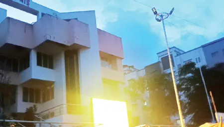 Municipality in active mode regarding flex banners