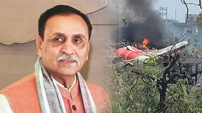 विजय रुपानींच्या मृतदेहाची ओळख पटली Vijay Rupani's body identified