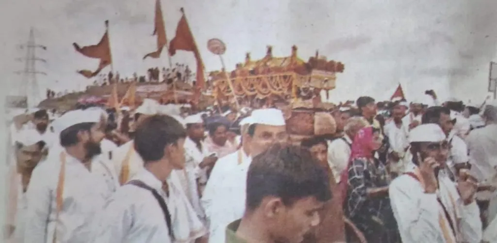 माउलींची पालखी वाल्हे मुक्कामी Mauli's Palkhi halts at Valhe