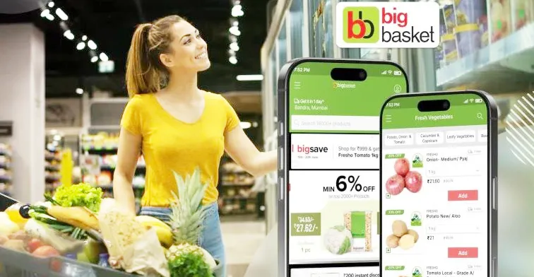 Big Basket is also in the quick delivery business.