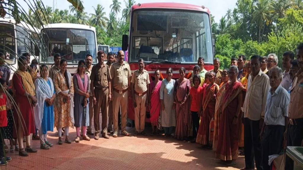 वेंगुर्ले आगारात राज्य परिवहन मंडळाचा ७७ वा वर्धापन दिन उत्साहात