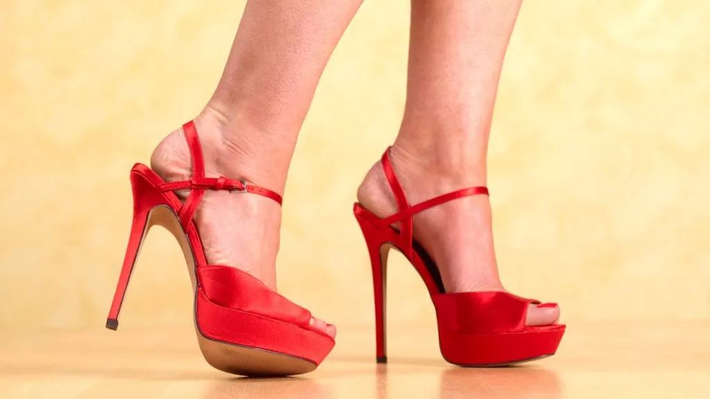 High heels banned in the city