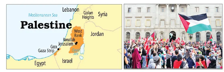 Angry public protests in Palestine against Hamas