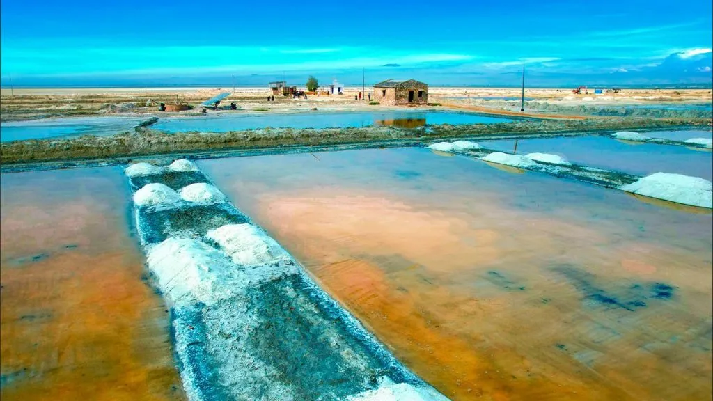 The largest saltwater lake in India