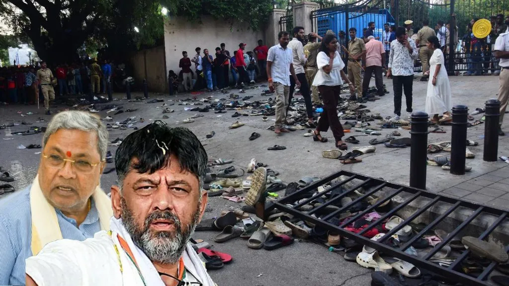 Congress leaders were informed about the stampede incident.