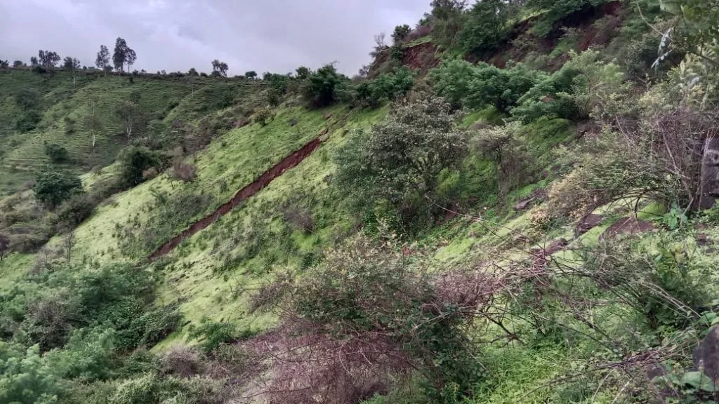 बीडशेड ते धोंडेवाडी रस्ता अपघातांची मालिका A series of accidents on the Beedshed to Dhondevadi road