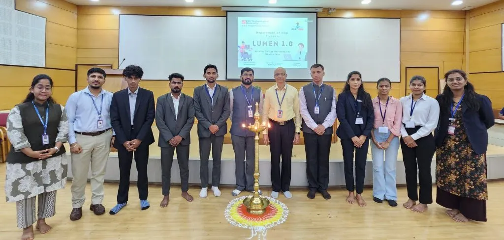 Lumen 1.0 organized by KLE MBA Department