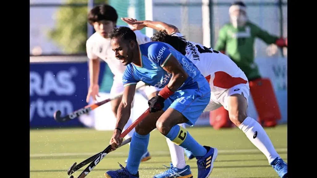 India A men's hockey team loses to England