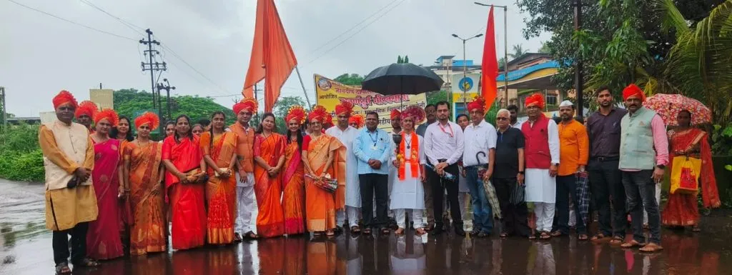 Dapoli echoed with the chants of Chhatrapati Shivaji Maharaj!