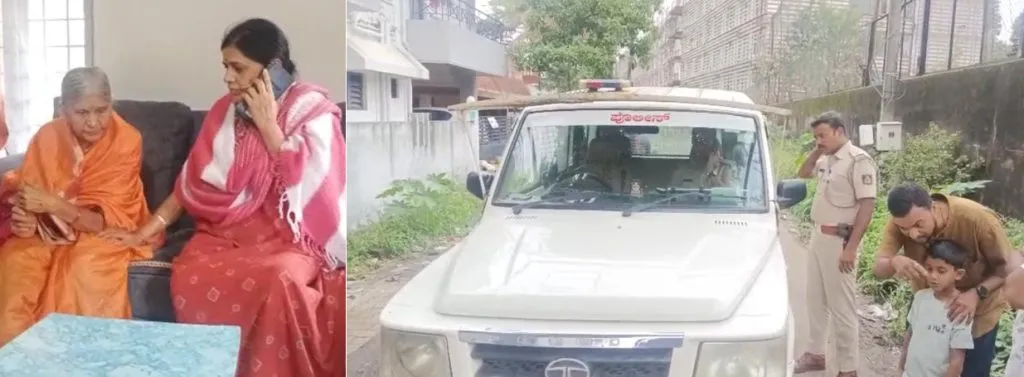 आझमनगरात भरदिवसा वृद्धेच्या गळ्यातील सोनसाखळी लंपास Gold chain stolen from old woman's neck in broad daylight in Azamnagar