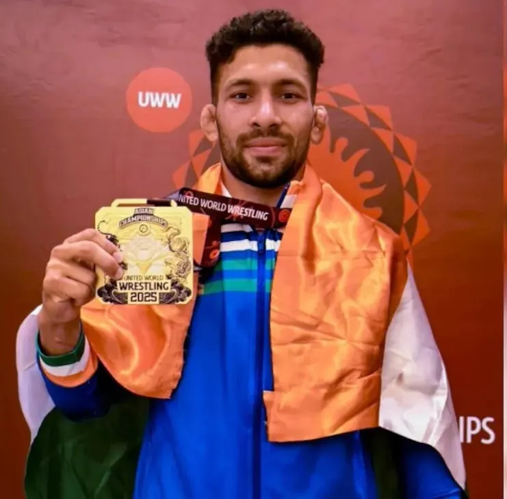 India wins 10 medals in Budapest Wrestling Championship