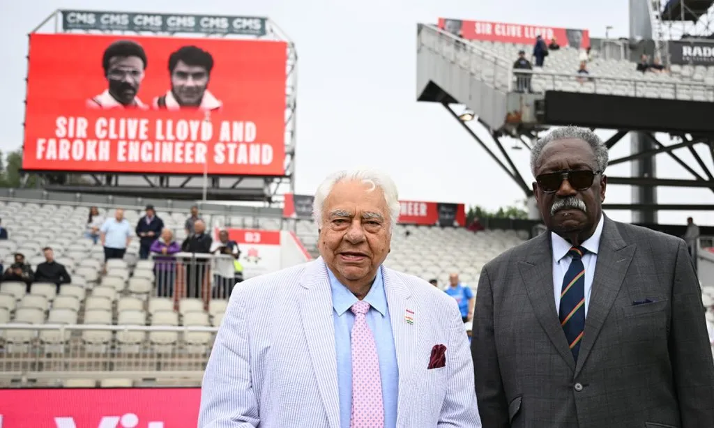 फारुख इंजिनीयर, क्लाईव्ह लॉईड सन्मानित Farooq Engineer, Clive Lloyd honored