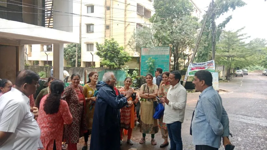 इंद्रप्रस्थनगर येथील समस्या सोडविण्याची रहिवाशांची मागणी Residents demand solution to problems in Indraprasthanagar