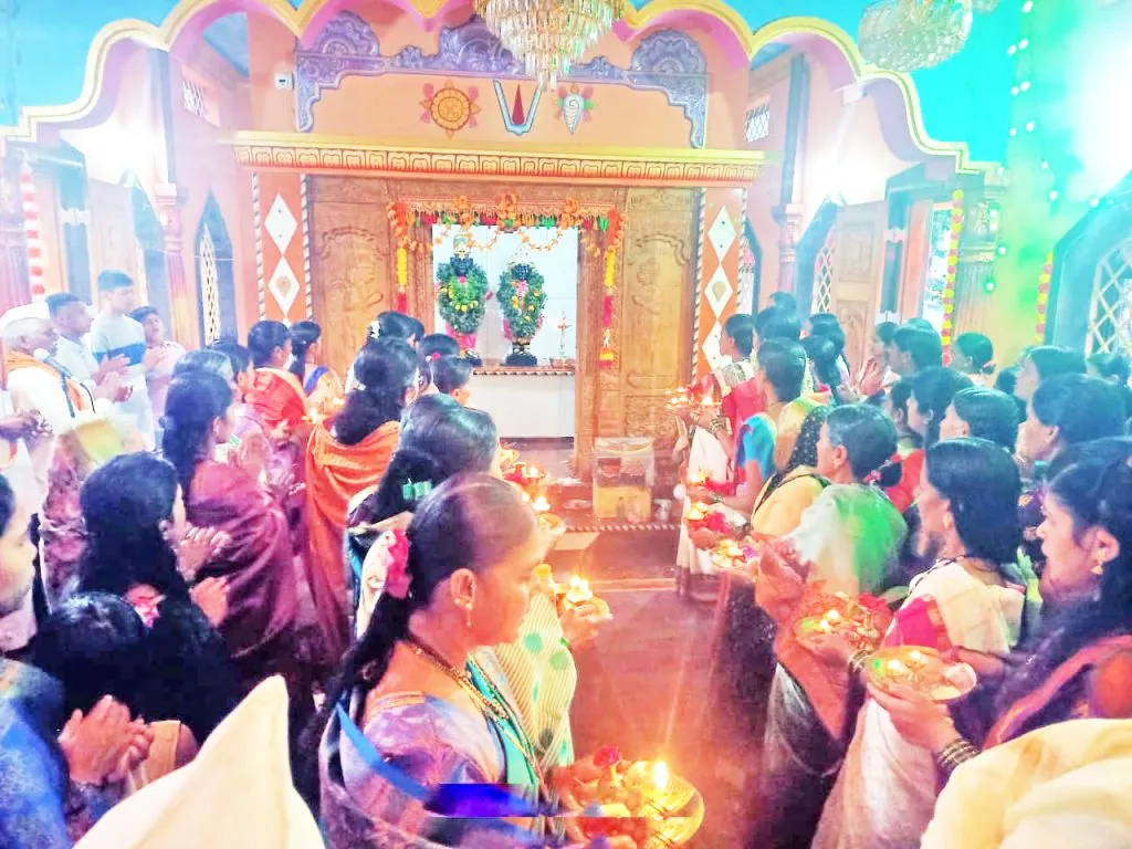 तालुक्यात घुमला विठू नामाचा गजर The alarm of Vithu's name echoed in the taluka.