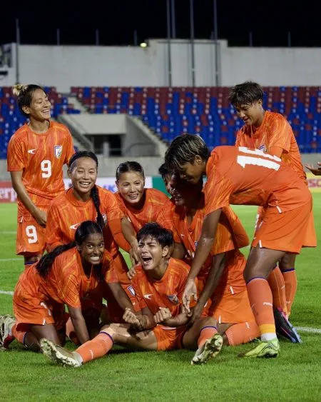 भारतीय महिला फुटबॉल संघ पात्र