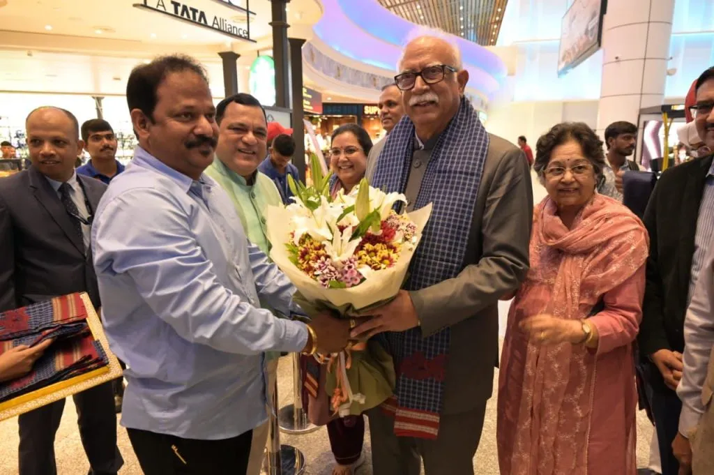 Governor Gajapathi Raju arrives