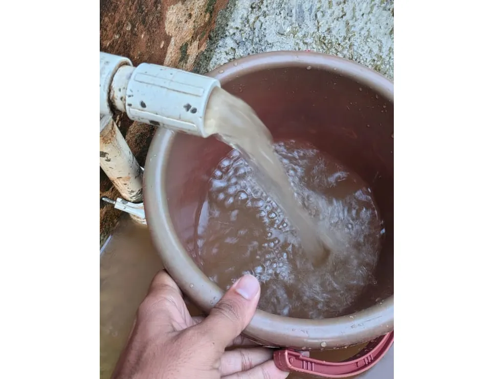 ज्ञानेश्वरनगर-वडगाव परिसरात अशुद्ध पाण्याचा पुरवठा Supply of impure water in Dnyaneshwarnagar-Vadgaon area