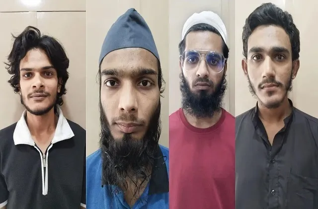 Four suspected terrorists arrested