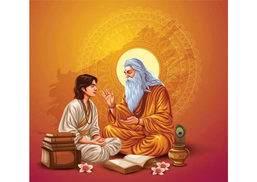 शहरात गुरुपौर्णिमा उत्साहात साजरी Guru Purnima celebrated with enthusiasm in the city