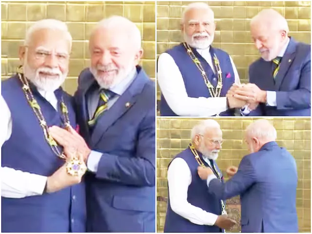 PM Modi receives grand welcome in Brasilia
