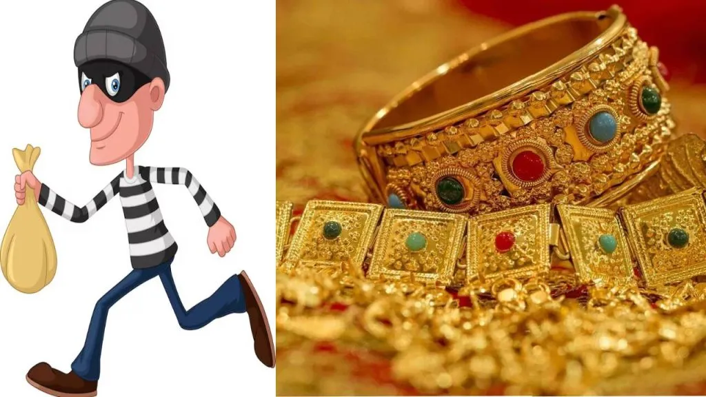 Crime in Khed-Kurval village Gang of thieves stole gold and silver ornaments