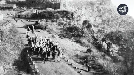 very few people came Panhala to experience see history events