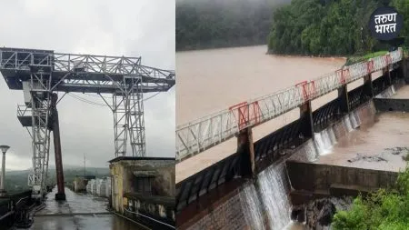 Radhanagari Dam Update: धरणाचे सर्व्हिस गेट बंद, 33 दिवसांत 9 TMC पाण्याचा विसर्ग 3100 cusecs of water was being released into the Bhogawati river