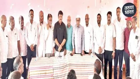 Shaktipeeth Highway: शक्तिपीठ महामार्ग विरोधात लढा तीव्र करणार, हलकर्णीत ठराव Shaktipeeth Highway Anti-Highway Struggle Committee Chandgad