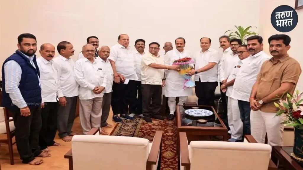 Rahul Patil-Sadolikar In NCP : राहुल पाटील यांचा राष्ट्रवादी प्रवेश निश्चित, Ajit Pawar यांची घेतली भेट P. N. Patil's two sons joined the NCP P. N. Patil group confirmed