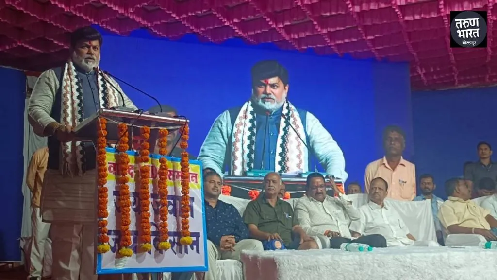 Ratanagiri News: शस्त्रास्त्र प्रकल्पात शेतकऱ्यांचे हित केंद्रस्थानी : उदय सामंत Watad MIDC project produce weapons equipment essential India