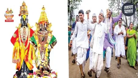 Vari Pandharichi 2025: देह निवे किती नवल सांगावे। जीवासी दुणावे ब्रह्मानंदे।। God is not just in temple, but in this Kirtan, everywhere in desert