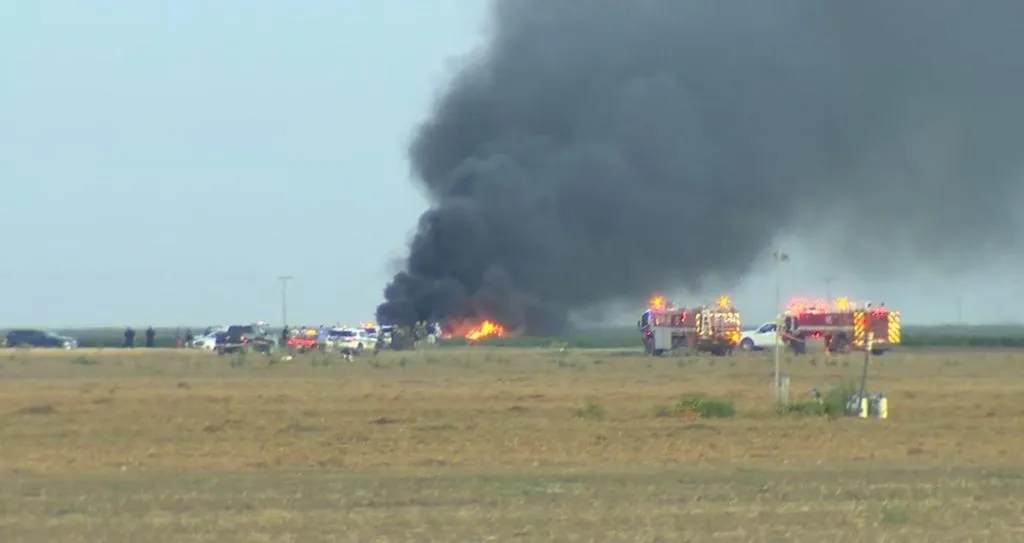 F-35 fighter jet crashes in America