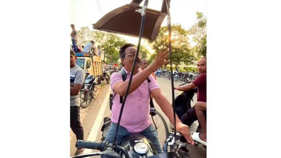 वातानुकुलीत गाडीचा जुगाड Air-conditioned car game